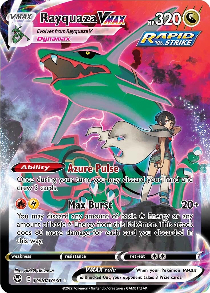 Rayquaza VMAX (TG20/TG30) [Sword & Shield: Silver Tempest] | Exor Games Summserside