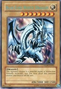 Blue-Eyes White Dragon (Blue) [DL09-EN001] Rare | Exor Games Summserside