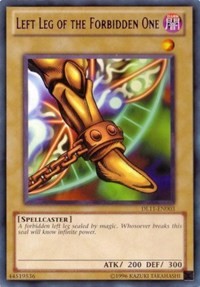 Left Leg of the Forbidden One (Red) [DL11-EN003] Rare | Exor Games Summserside