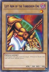 Left Arm of the Forbidden One (Purple) [DL11-EN005] Rare | Exor Games Summserside