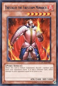 Thestalos the Firestorm Monarch (Red) [DL12-EN007] Rare | Exor Games Summserside