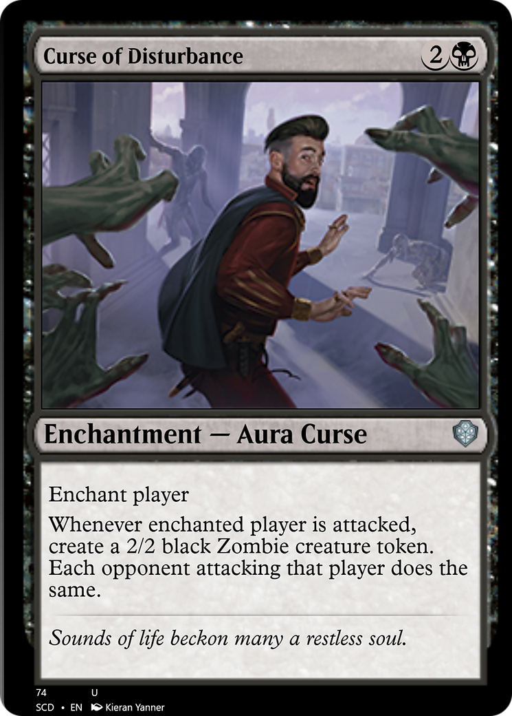 Curse of Disturbance [Starter Commander Decks] | Exor Games Summserside