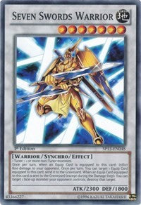 Seven Swords Warrior [SP13-EN048] Common | Exor Games Summserside