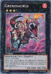 Grenosaurus [SP13-EN022] Starfoil Rare | Exor Games Summserside