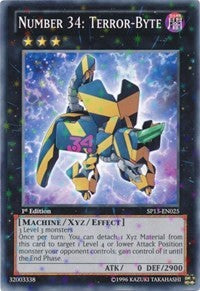 Number 34: Terror-Byte [SP13-EN025] Starfoil Rare | Exor Games Summserside
