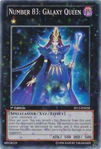 Number 83: Galaxy Queen [SP13-EN028] Starfoil Rare | Exor Games Summserside