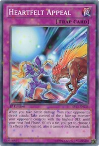 Heartfelt Appeal [SP13-EN036] Starfoil Rare | Exor Games Summserside