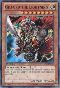 Gilford the Lightning [SP13-EN040] Starfoil Rare | Exor Games Summserside