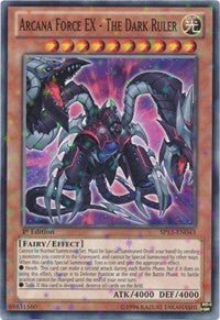 Arcana Force EX - The Dark Ruler [SP13-EN043] Starfoil Rare | Exor Games Summserside