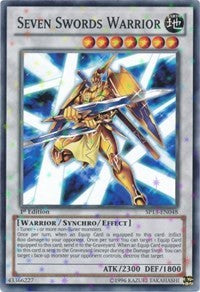 Seven Swords Warrior [SP13-EN048] Starfoil Rare | Exor Games Summserside