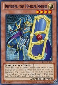 Defender, the Magical Knight (Red) [DL14-EN006] Rare | Exor Games Summserside
