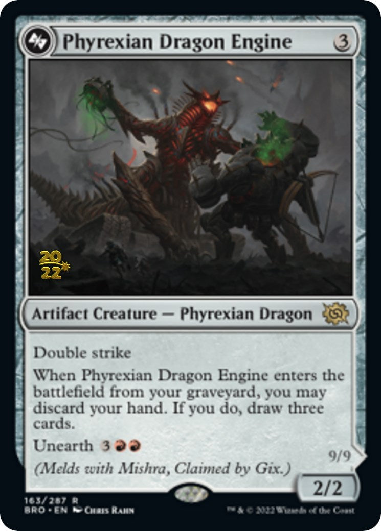 Phyrexian Dragon Engine [The Brothers' War: Prerelease Promos] | Exor Games Summserside