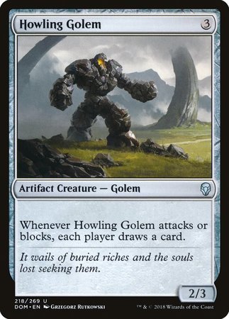 Howling Golem [Dominaria] | Exor Games Summserside