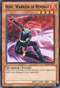 Rose, Warrior of Revenge (Green) [DL16-EN005] Rare | Exor Games Summserside