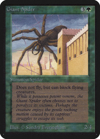 Giant Spider [Limited Edition Alpha] | Exor Games Summserside