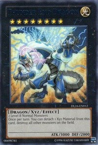 Thunder End Dragon (Blue) [DL16-EN012] Rare | Exor Games Summserside