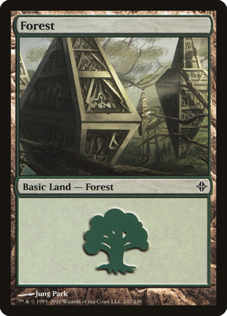 Forest (247) [Rise of the Eldrazi] | Exor Games Summserside