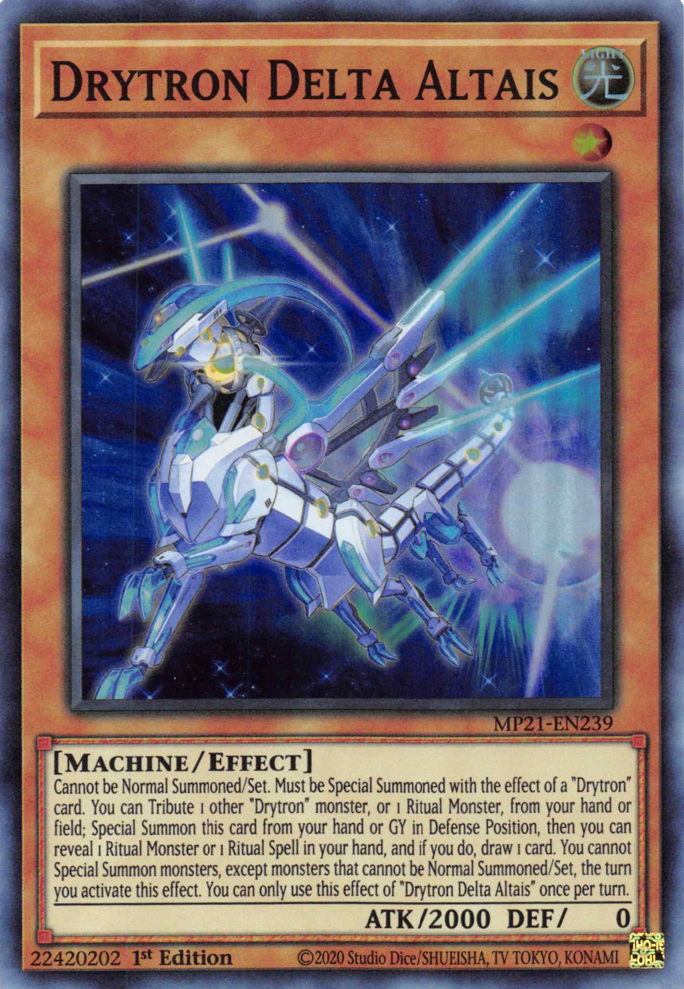 Drytron Delta Altais [MP21-EN239] Super Rare | Exor Games Summserside