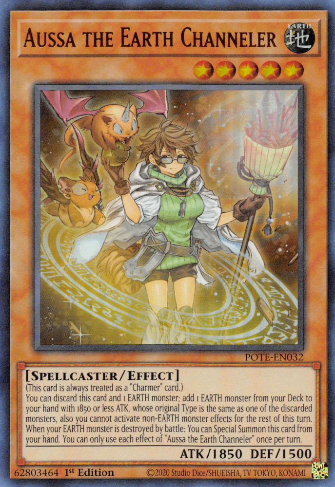 Aussa the Earth Channeler [POTE-EN032] Ultra Rare | Exor Games Summserside