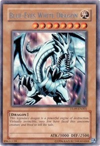 Blue-Eyes White Dragon (Silver) [DL09-EN001] Rare | Exor Games Summserside