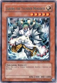 Zaborg the Thunder Monarch (Green) [DL09-EN009] Rare | Exor Games Summserside