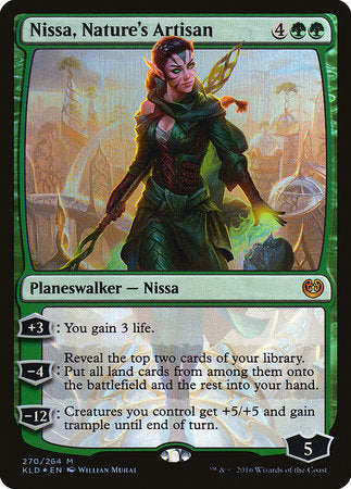 Nissa, Nature's Artisan [Kaladesh] | Exor Games Summserside