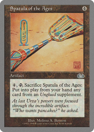 Spatula of the Ages [Unglued] | Exor Games Summserside