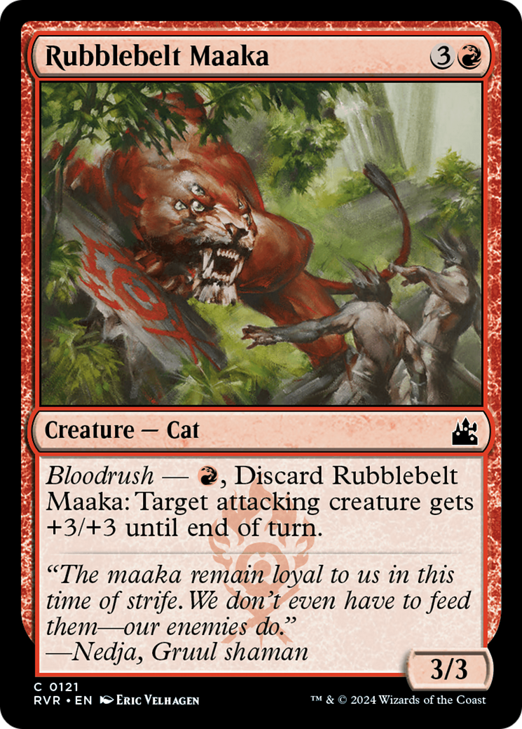 Rubblebelt Maaka [Ravnica Remastered] | Exor Games Summserside