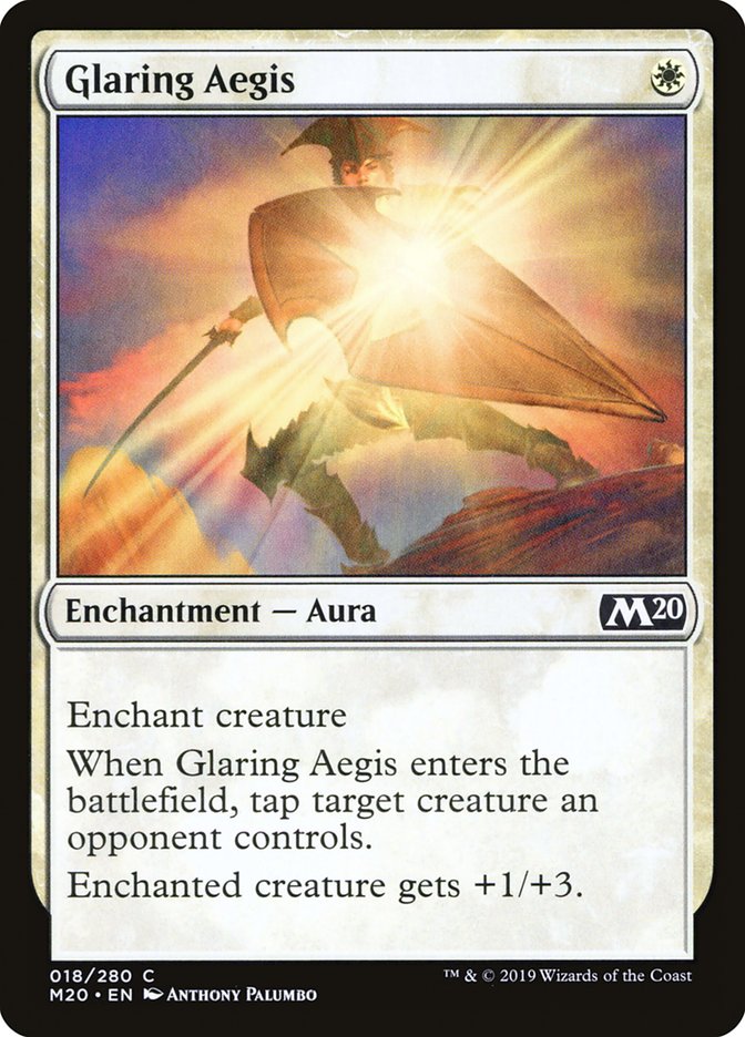 Glaring Aegis [Core Set 2020] | Exor Games Summserside