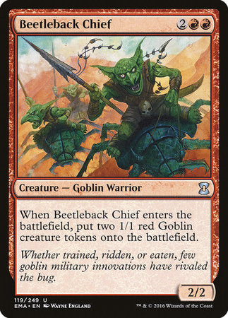 Beetleback Chief [Eternal Masters] | Exor Games Summserside