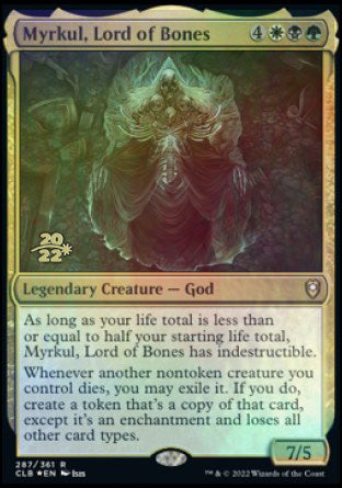 Myrkul, Lord of Bones [Commander Legends: Battle for Baldur's Gate Prerelease Promos] | Exor Games Summserside