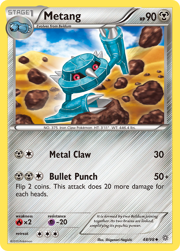 Metang (48/98) [XY: Ancient Origins] | Exor Games Summserside