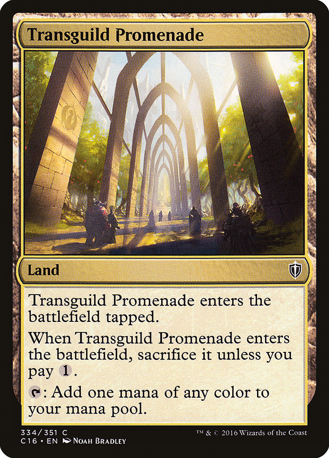 Transguild Promenade [Commander 2016] | Exor Games Summserside