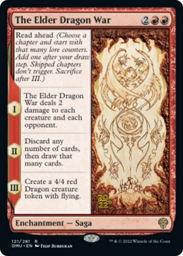 The Elder Dragon War [Dominaria United Prerelease Promos] | Exor Games Summserside