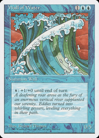 Wall of Water [Fourth Edition] | Exor Games Summserside