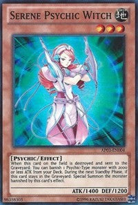 Serene Psychic Witch [AP03-EN004] Super Rare | Exor Games Summserside