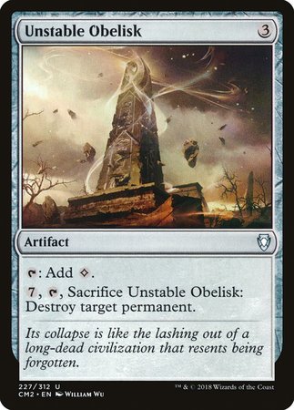 Unstable Obelisk [Commander Anthology Volume II] | Exor Games Summserside