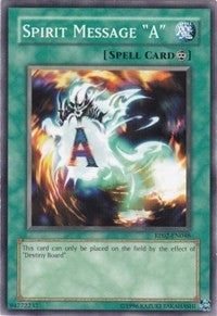 Spirit Message "A" [RP02-EN048] Common | Exor Games Summserside