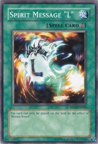 Spirit Message "L" [RP02-EN049] Common | Exor Games Summserside