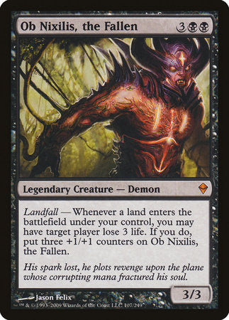 Ob Nixilis, the Fallen [Zendikar] | Exor Games Summserside