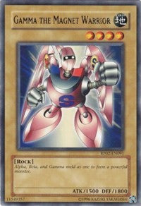 Gamma The Magnet Warrior [RP02-EN091] Rare | Exor Games Summserside