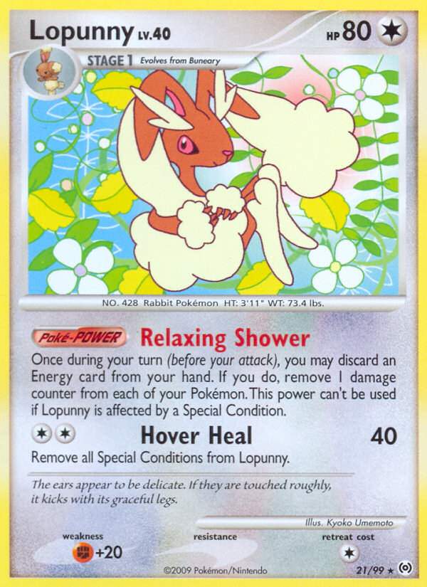 Lopunny (21/99) [Platinum: Arceus] | Exor Games Summserside