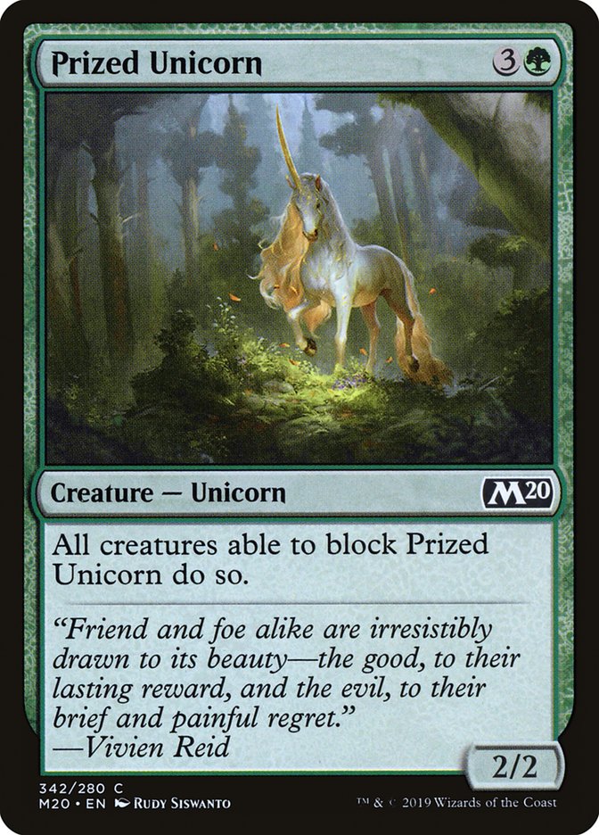 Prized Unicorn [Core Set 2020] | Exor Games Summserside