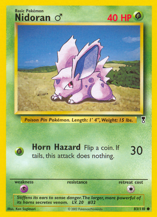 Nidoran (83/110) (Male) [Legendary Collection] | Exor Games Summserside