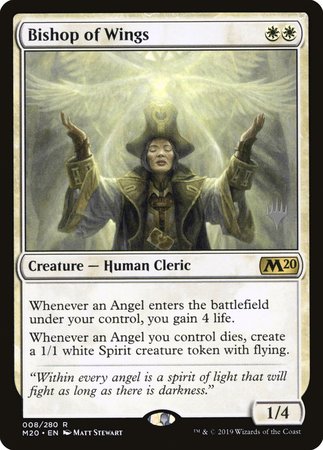 Bishop of Wings [Core Set 2020 Promos] | Exor Games Summserside