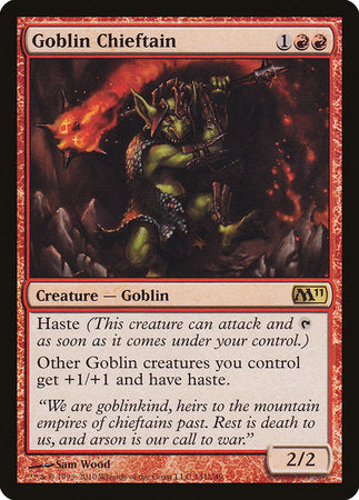 Goblin Chieftain [Magic 2011] | Exor Games Summserside