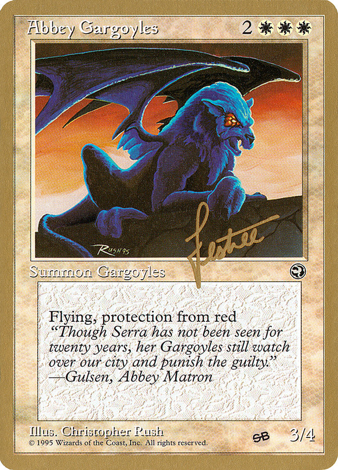 Abbey Gargoyles (Bertrand Lestree) (SB) [Pro Tour Collector Set] | Exor Games Summserside