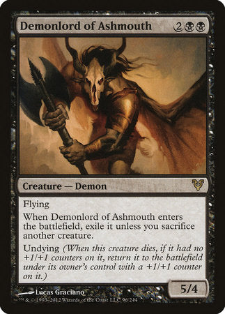 Demonlord of Ashmouth [Avacyn Restored] | Exor Games Summserside