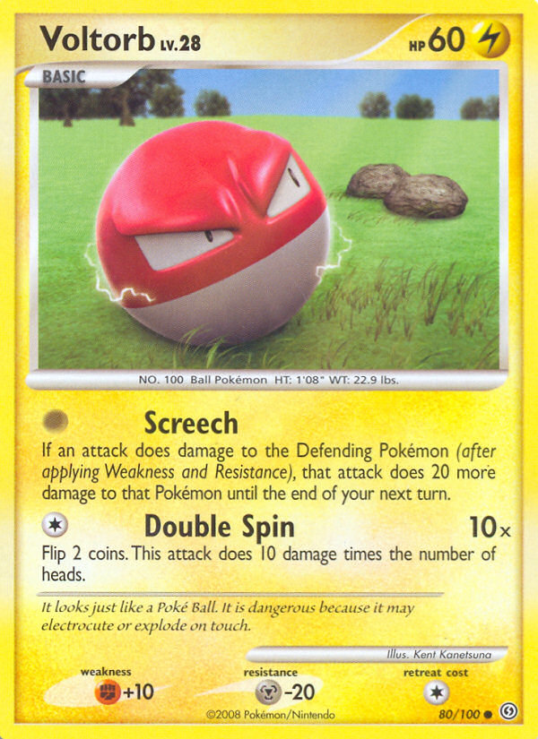 Voltorb (80/100) [Diamond & Pearl: Stormfront] | Exor Games Summserside