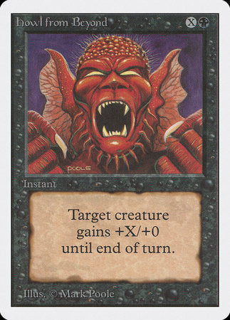 Howl from Beyond [Unlimited Edition] | Exor Games Summserside